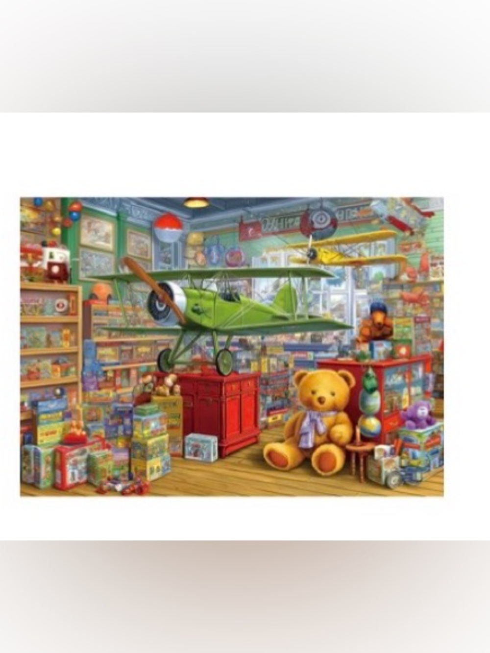 Puzzone  Vintage Toy Store 1000 pc Jigsaw puzzle Sealed